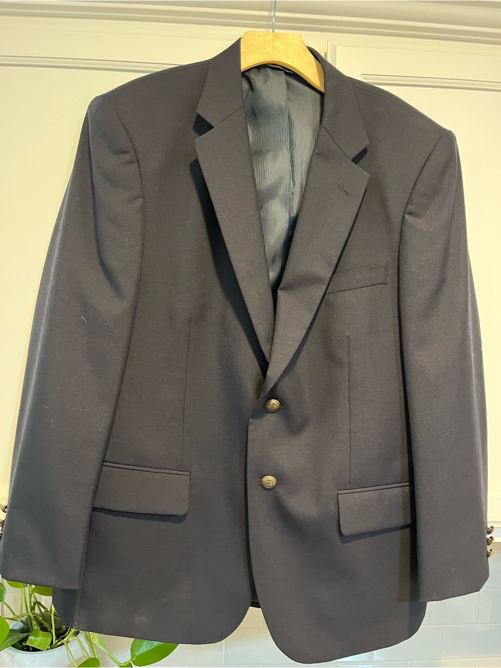Saddlebred Navy Two-Button Men's Sport Coat
